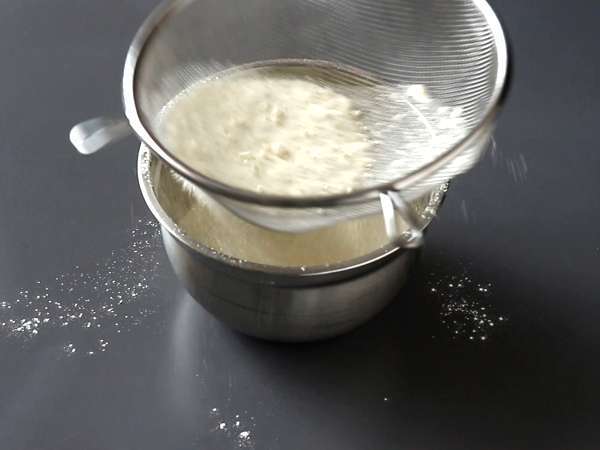 Kue hazelnut, cokelat susu, dan praline XXL - Persiapan langkah 2