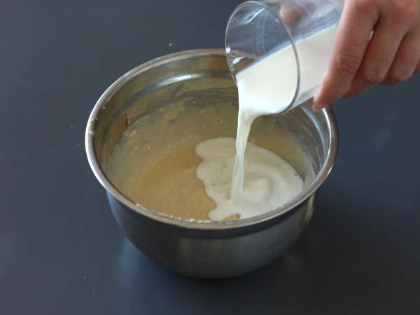 Pancake apel tanpa tambahan gula - Persiapan langkah 2