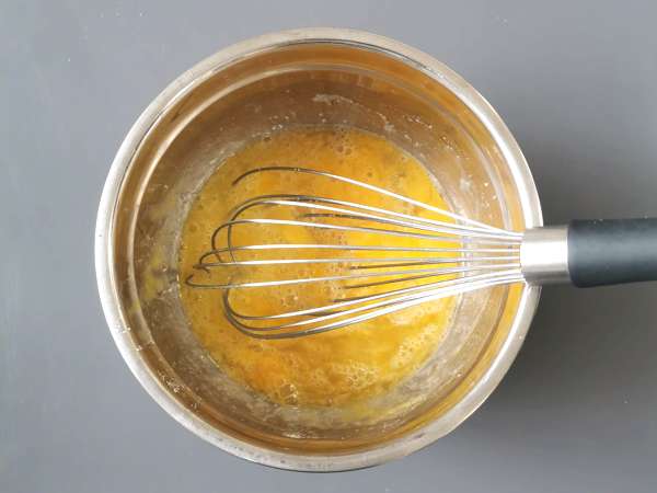 Kue keju Basque - Persiapan langkah 1