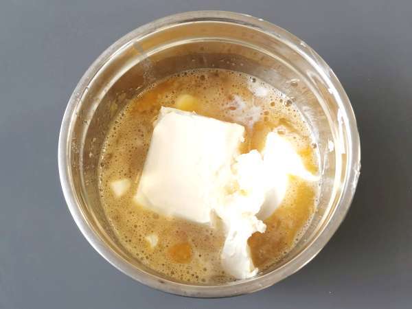 Kue keju Basque - Persiapan langkah 2