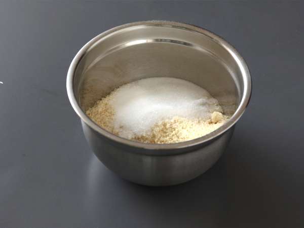 Kue tart remah buah merah ekspres - Persiapan langkah 1