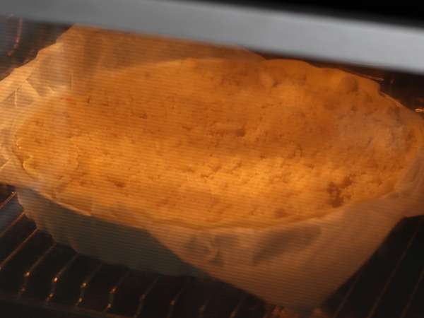 Kue tart remah buah merah ekspres - Persiapan langkah 5