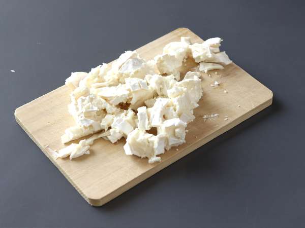 Daging asap, keju kambing, dan kue kenari - Persiapan langkah 2