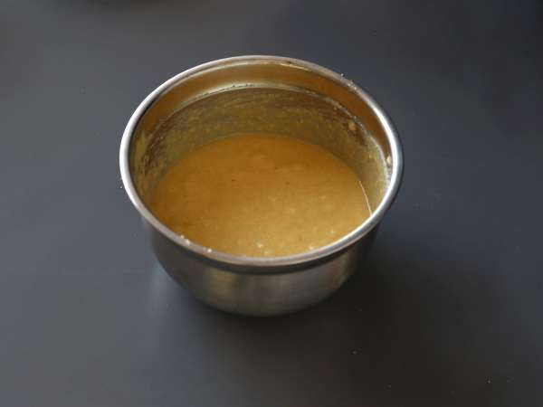 L'Amandier, kue almond yang sangat lembab - Persiapan langkah 1