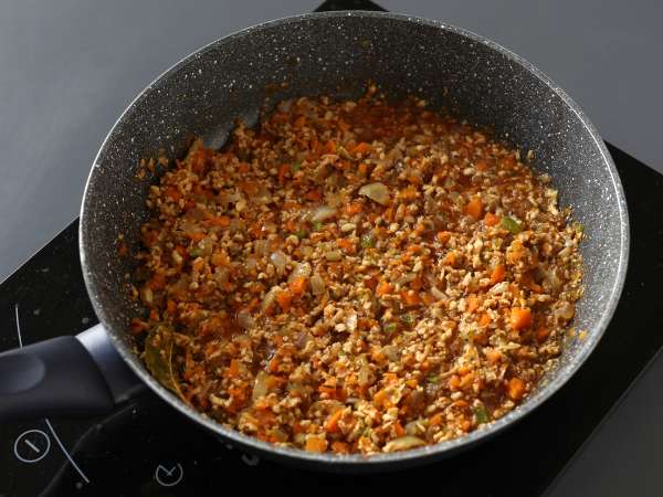 Lasagna vegetarian (Anda tidak akan percaya!) - Persiapan langkah 3