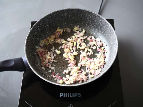 Sup vegetarian - Persiapan langkah 1