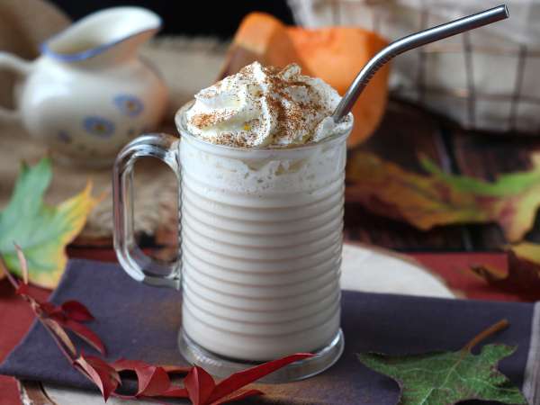 Latte rempah-rempah labu dengan sirup labu buatan sendiri! - Persiapan langkah 3