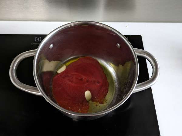 Pasta e fagioli, resep yang cepat dan lembut - Persiapan langkah 1