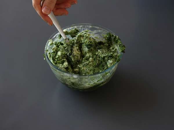 Ricotta dan lasagna bayam yang sangat meleleh - Persiapan langkah 6