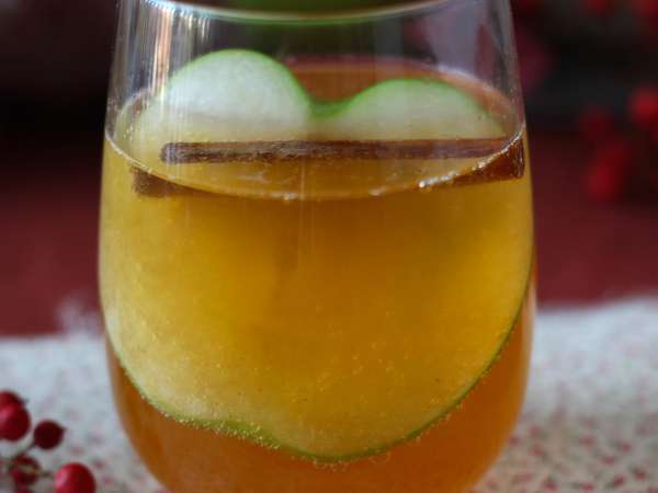 Pumpkin Spritz, koktail pedas dengan sirup labu! - Persiapan langkah 5