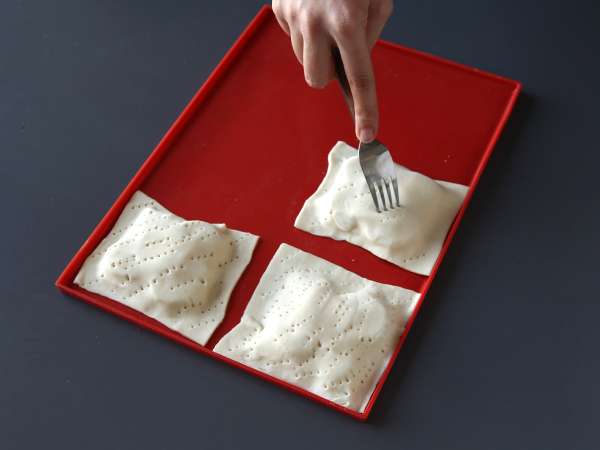 Tart tatin rasa raclette berukuran kecil, dalam porsi individual - Persiapan langkah 5