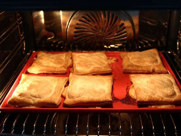 Tart tatin rasa raclette berukuran kecil, dalam porsi individual - Persiapan langkah 6