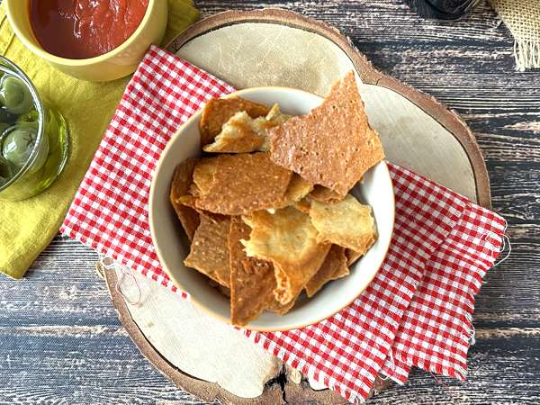 Crostini, hidangan pembuka parmesan yang renyah - Persiapan langkah 4