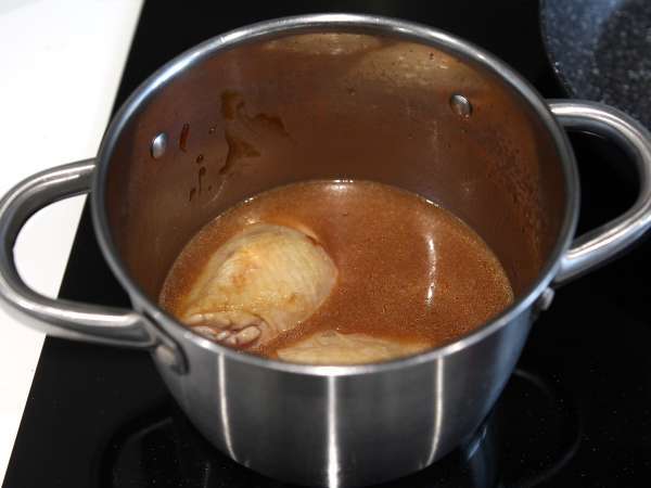 Sandwich maxi keju panggang ala Amerika: ayam, alpukat, daging asap - Persiapan langkah 2