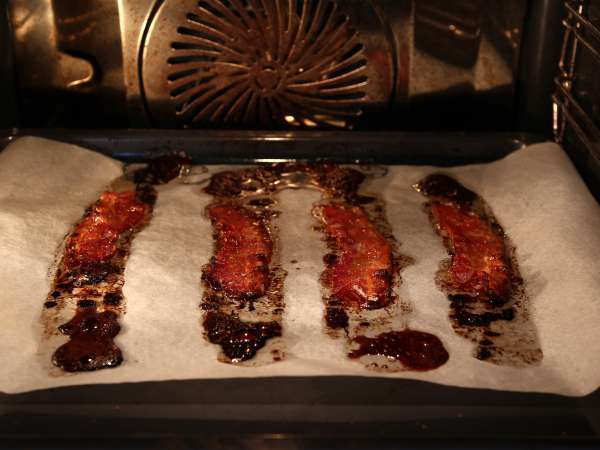 Sandwich maxi keju panggang ala Amerika: ayam, alpukat, daging asap - Persiapan langkah 6