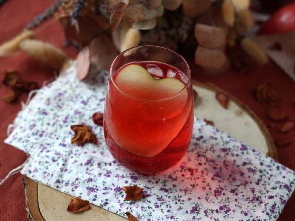 Koktail yang sempurna untuk Hari Valentine, Cranberry Spritz! - Persiapan langkah 6