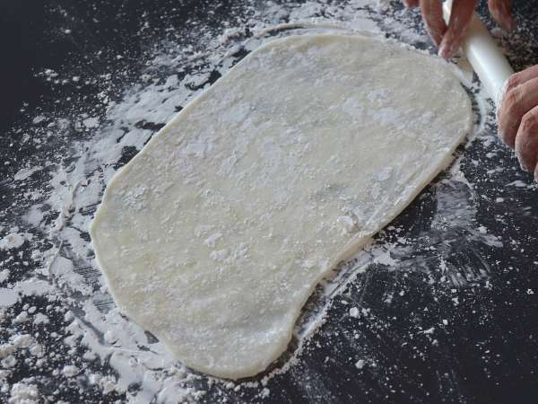 Moci selai kacang - Persiapan langkah 7