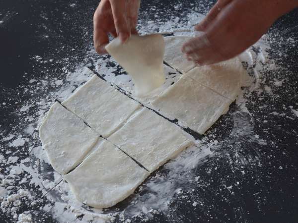 Moci selai kacang - Persiapan langkah 8