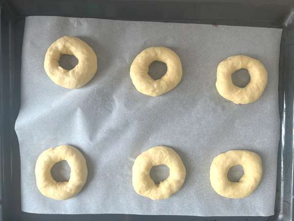 Donat yang dipanggang dalam oven, versi sehat namun lezat - Persiapan langkah 7