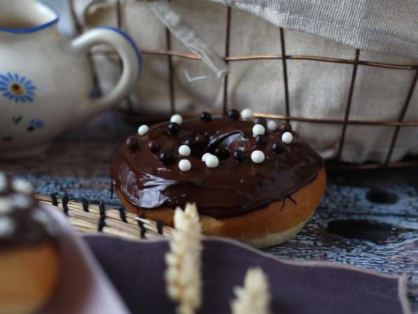 Donat yang dipanggang dalam oven, versi sehat namun lezat - Persiapan langkah 9