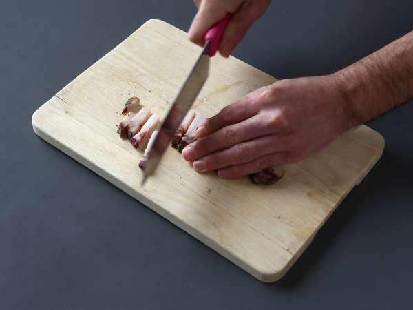 Spaghetti alla carbonara, resep karbo Italia yang sesungguhnya! - Persiapan langkah 2