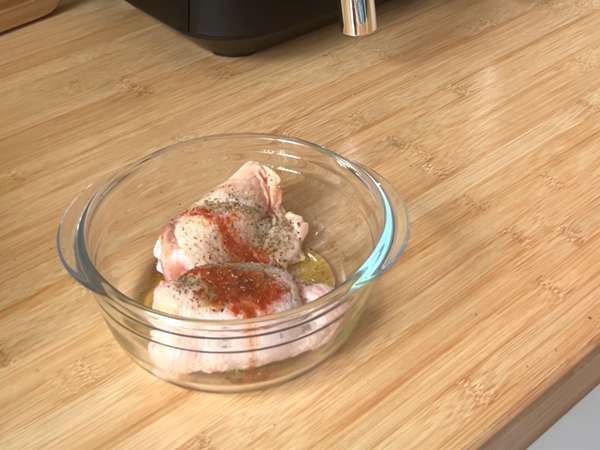 Ayam renyah dengan Air Fryer, makanan yang cepat dan mudah! - Persiapan langkah 1
