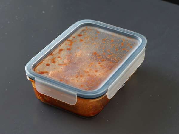 Paha ayam dengan bumbu khas Jepang - Persiapan langkah 4