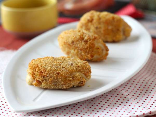 Ham croquetas dengan Air Fryer: sedikit minyak, tetapi renyah seperti biasanya! - Persiapan langkah 11