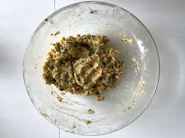 Falafel dalam Air Fryer, untuk hasil yang renyah tanpa digoreng! - Persiapan langkah 3