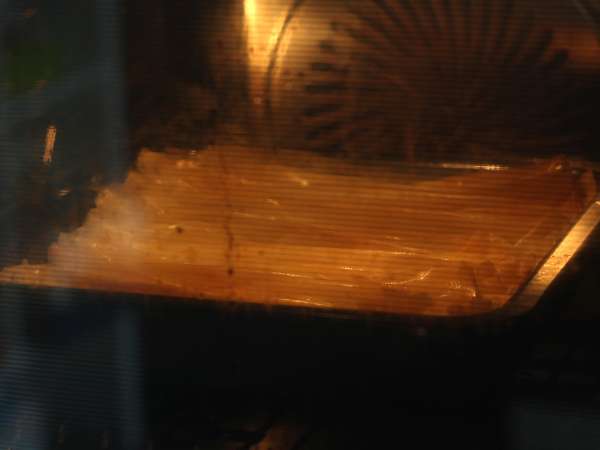 Kue crinkle yang gurih dengan keju kambing dan madu - Persiapan langkah 5