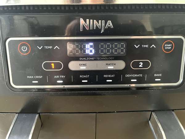 Buncis panggang dengan penggorengan udara - Persiapan langkah 3