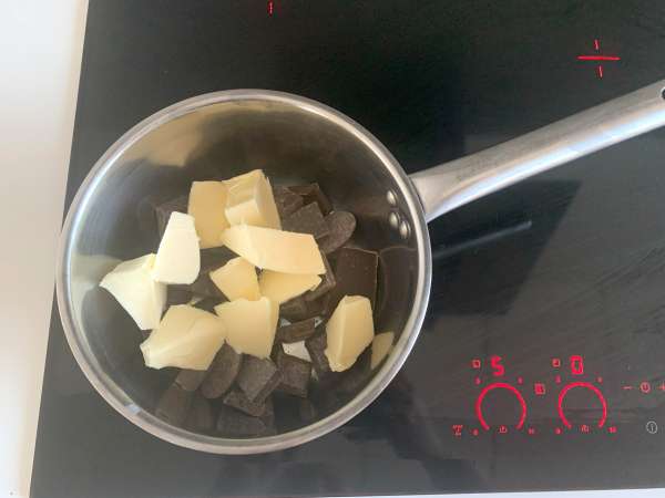 Fondant cokelat Air Fryer yang ekstra encer! - Persiapan langkah 4