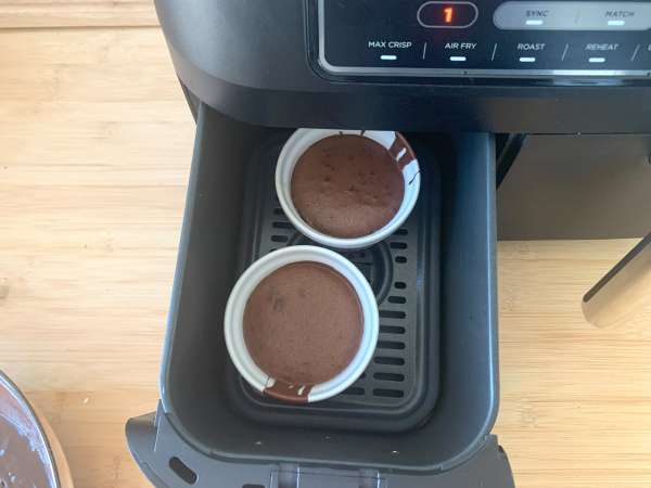 Fondant cokelat Air Fryer yang ekstra encer! - Persiapan langkah 8