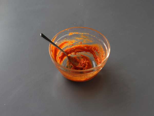 Kue kering dengan biskuit gochujang, biskuit manis, asin, dan pedas! - Persiapan langkah 1