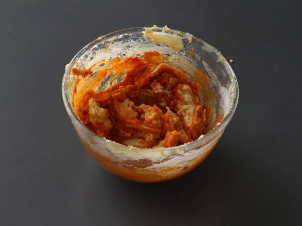 Kue kering dengan biskuit gochujang, biskuit manis, asin, dan pedas! - Persiapan langkah 6