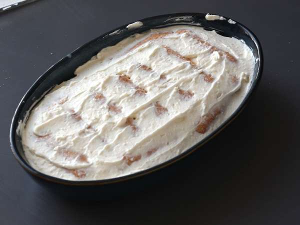 Tiramisu Kelapa dengan Raffaello - Persiapan langkah 9