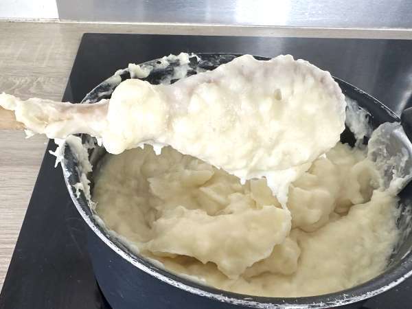 Pure singkong yang lembut dan mudah - Persiapan langkah 6