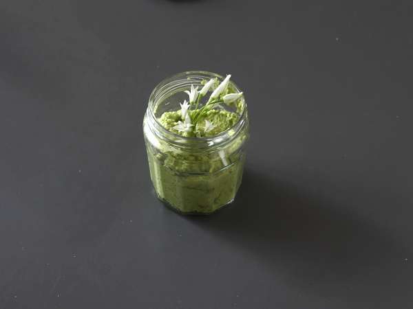 Pesto bawang putih beruang, harum dan sangat lezat! - Persiapan langkah 4