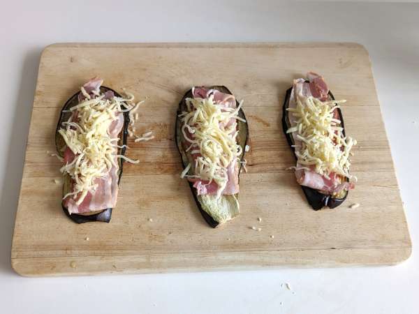 Terong gulung dalam penggorengan udara - Persiapan langkah 3