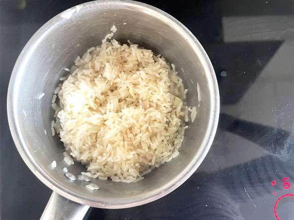 Cara membuat nasi putih - Persiapan langkah 4