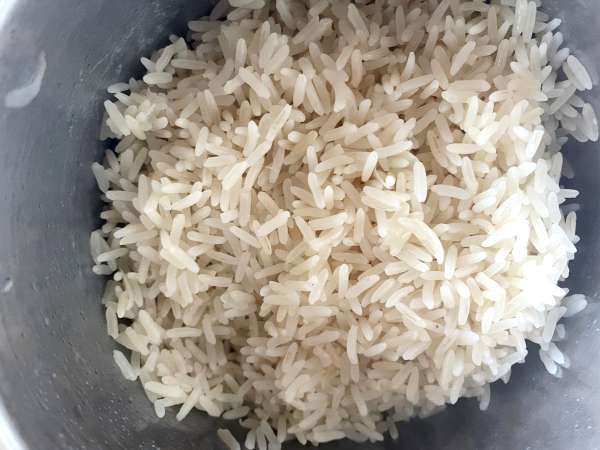 Cara membuat nasi putih - Persiapan langkah 5