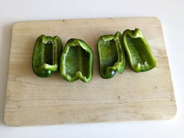 Cara menguliti paprika mentah - Persiapan langkah 1