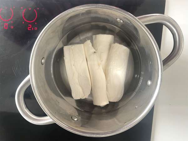 Singkong goreng: camilan yang renyah dan sehat - Persiapan langkah 2