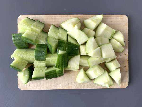 Detoksifikasi jus hijau tanpa ekstraktor, untuk mendapatkan vitamin yang maksimal! - Persiapan langkah 3