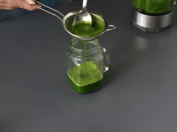 Detoksifikasi jus hijau tanpa ekstraktor, untuk mendapatkan vitamin yang maksimal! - Persiapan langkah 5