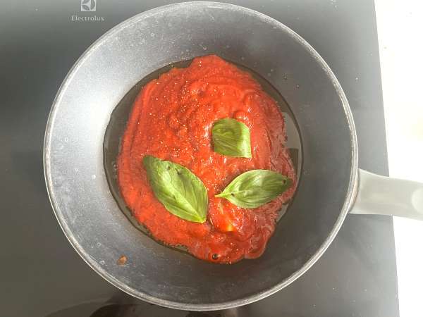 Terong dilapisi tepung roti ala Milan tapi vegetarian - Memasak dengan Air Fryer - Persiapan langkah 13