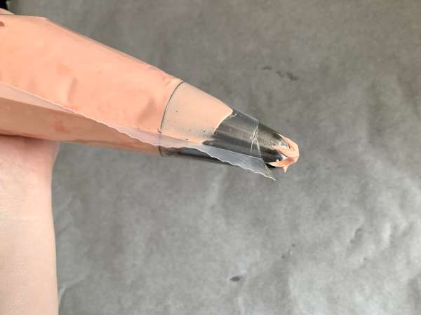 Meringue dalam bentuk mawar yang lucu! - Persiapan langkah 5