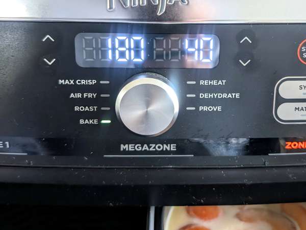 Clafoutis aprikot dengan Penggorengan Udara - Persiapan langkah 6