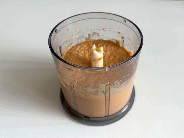 Hummus cabai merah - Persiapan langkah 6