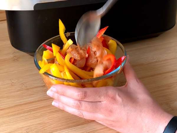 Fajitas di Air Fryer: mengenyangkan dalam waktu singkat! - Persiapan langkah 2